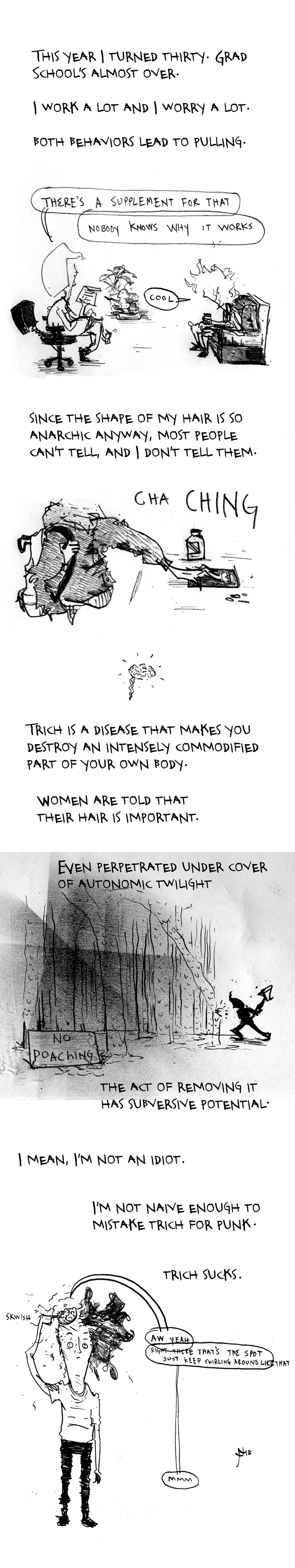 Illustration for article titled Some Notes on Compulsive Hair Pulling